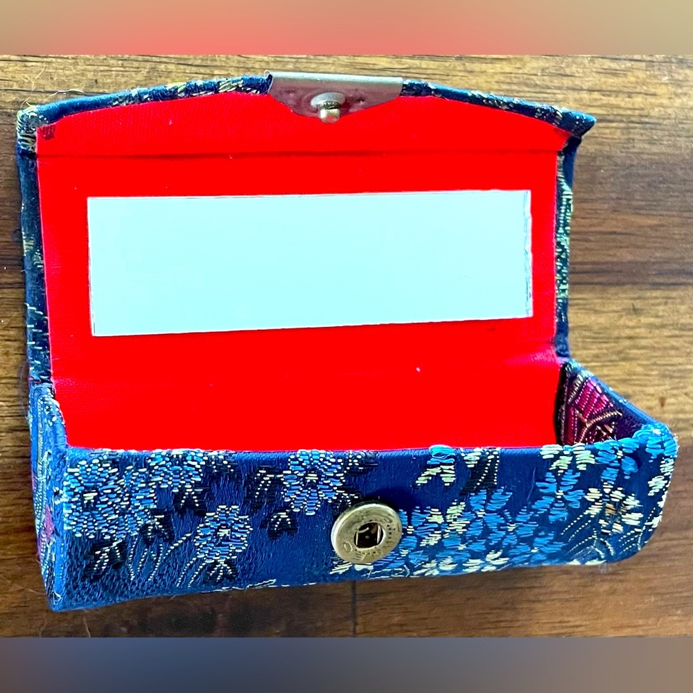 3/$15 Vintage Asian Culture Inspired Lipstick Holder Compact Mirror Case